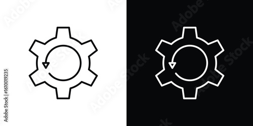 Recovery icon vectors - high quality black style vector icons