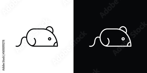 Rat icon vectors - high quality black style vector icons