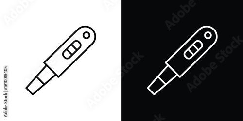 Pregnancy test icon vectors - high quality black style vector icons