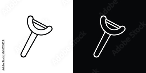 Potato peeler icon vectors - high quality black style vector icons