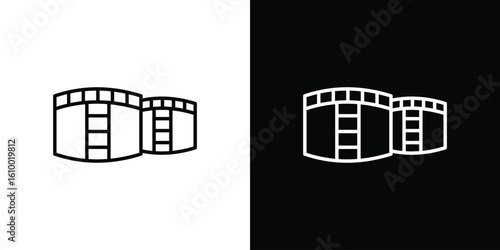 Oil storage icon vectors - high quality black style vector icons