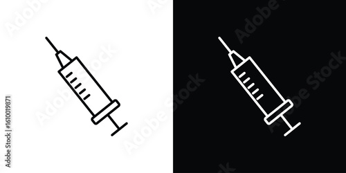 Needle icon vectors - high quality black style vector icons