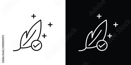 Hypoallergenic tested icon vectors - high quality black style vector icons