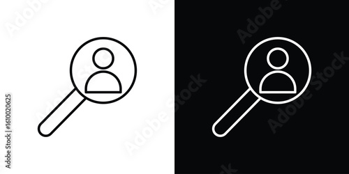 Hiring icon vectors - high quality black style vector icons