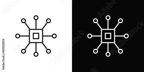 Frameworks icon vectors - high quality black style vector icons