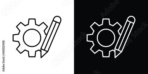 Customization icon vectors - high quality black style vector icons