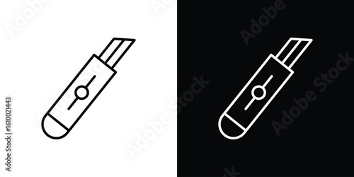 Cutter icon vectors - high quality black style vector icons