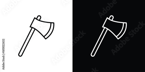 Axe icon vectors - high quality black style vector icons