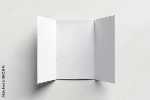 A4 Bifold Brochure Mockup