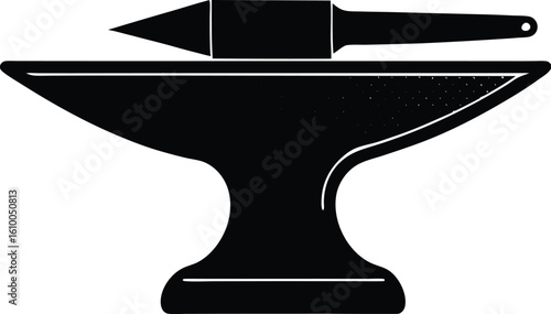 blacksmith s tongs on white background.eps