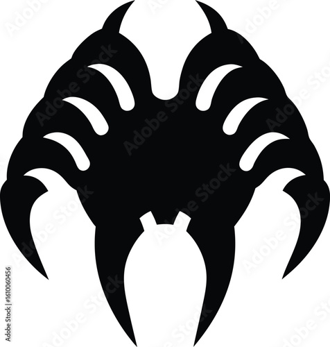 claw machine claw on white background.eps