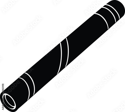 cuban cigar on white background.eps