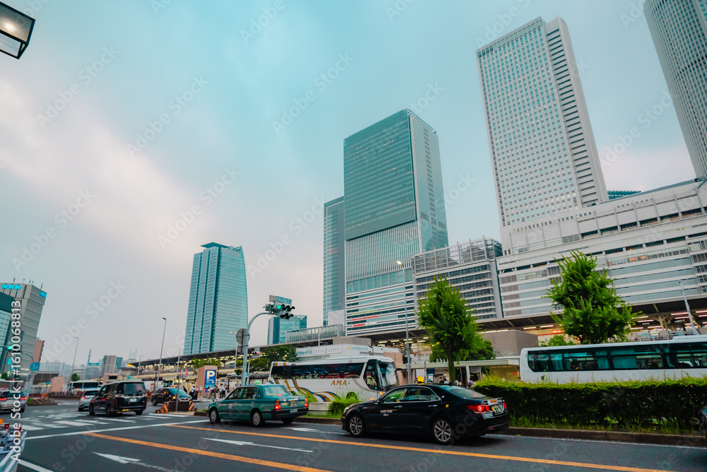 Fototapeta premium Nagoya Station in Aichi, Japan
