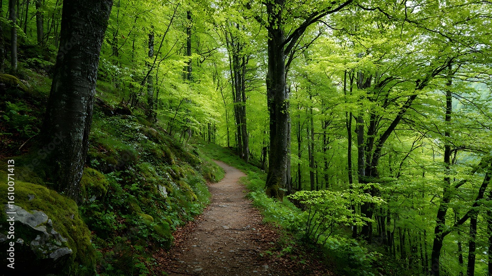 Fototapeta premium path in the woods