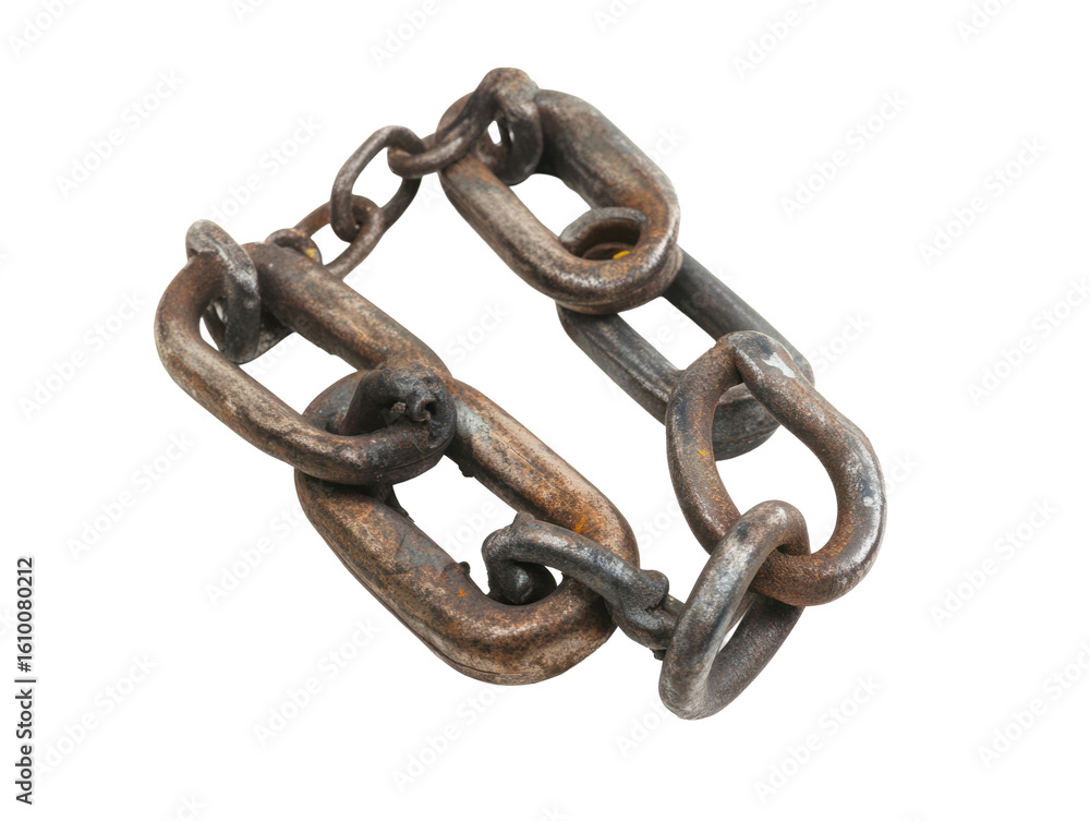 Obraz premium Rusty Metal Chains