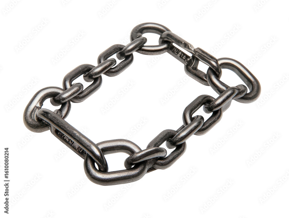 Obraz premium Metal Chain Close-Up