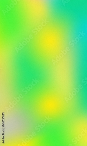 Vibrant green and yellow gradient abstract background