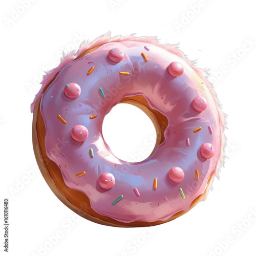 donut isolated on white