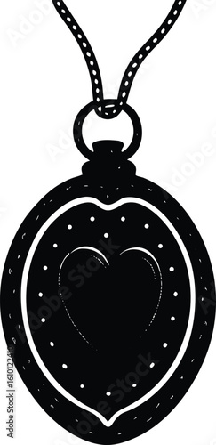 locket on white background.eps