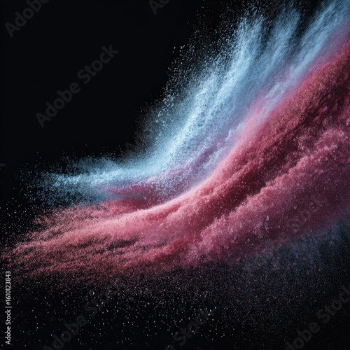 Wallpaper Mural Abstract powder explosion Torontodigital.ca