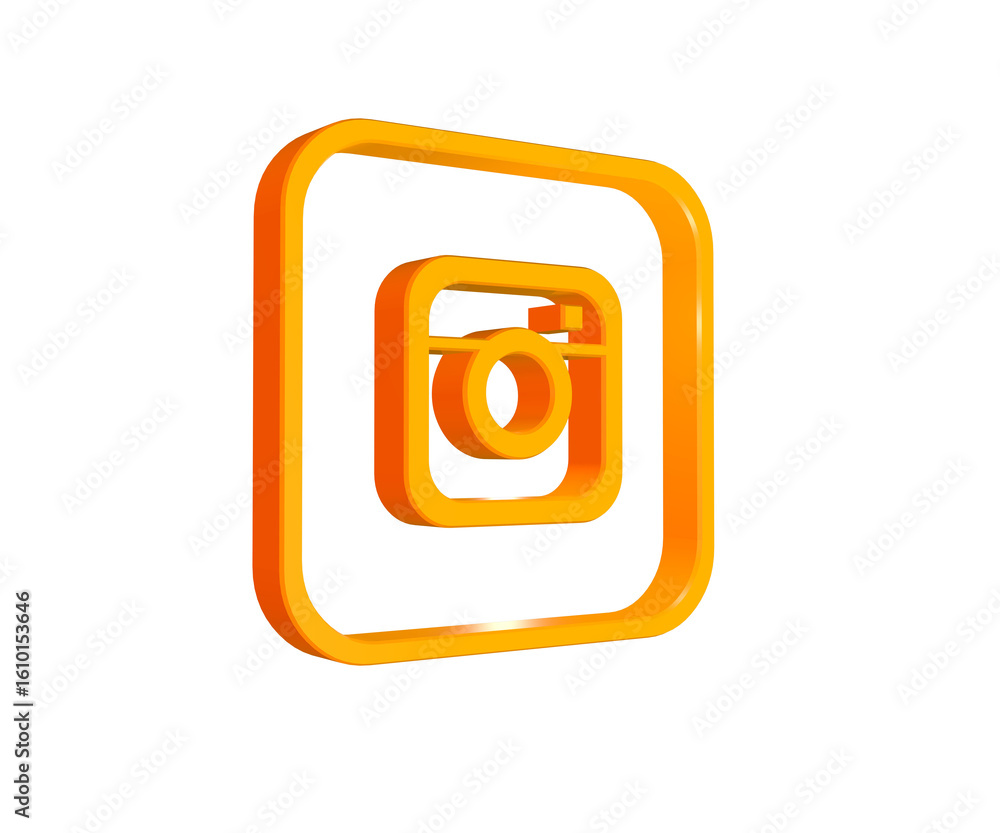 Icon 3D render, transparent background Icon 3D render, transparent background