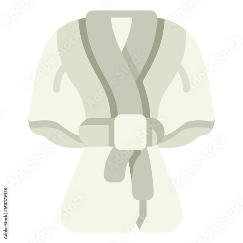 bathrobe towel icon