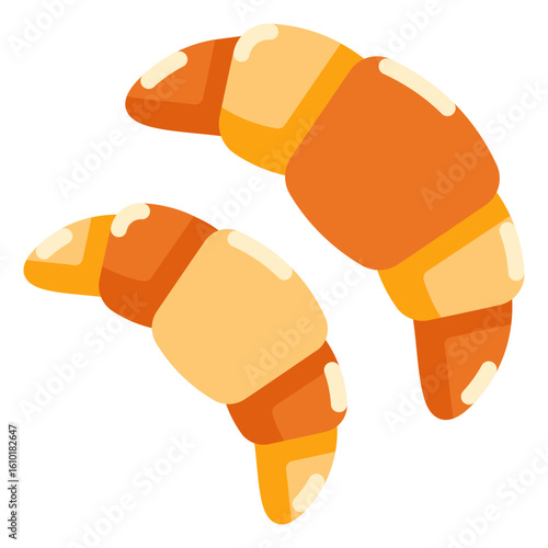 Croissant Pastry Icon