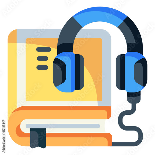 audiobook sound media icon