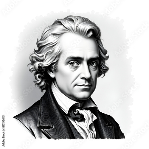 Immanuel Kant: a German philosopher who shaped modern thought and is renowned for his profound insights into metaphysics, ethics and epistemology.