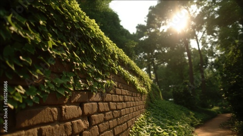 Fototapeta Naklejka Na Ścianę i Meble -  Connecting digital worlds chain links in technology virtual environment 3d visualization abstract concept