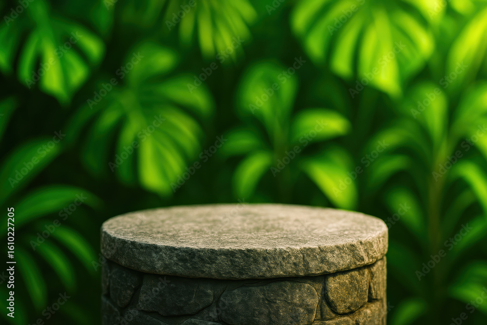 Lush tropical nature creates a vibrant environment perfect for botanical growth and ecological display Lush tropical nature creates a vibrant environment perfect for botanical growth and ecological display