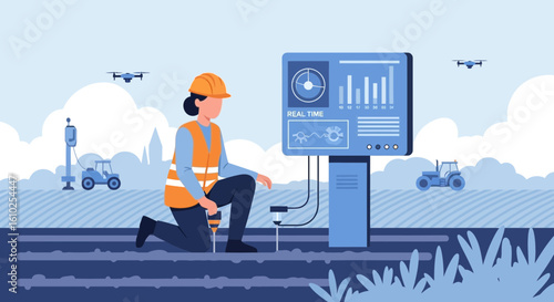 Precision Farming In Action With Smart Technologies And Expert Monitoring