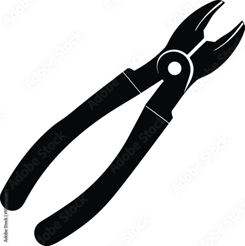 wire cutter on white background.eps