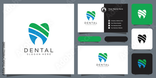 dental care logo vector design template