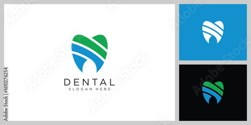 dental care logo vector design template