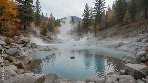 jerry johnson hot springs are warm geothermal hot springs in idaho in october