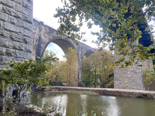 bridge over the river