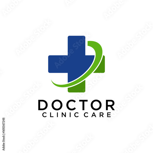 doctor office clinic care medical health care stethoscope logo