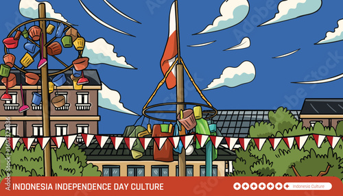 Social media post ideas for celebrating Indonesian Independence Day