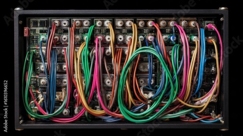 Colorful electronic components