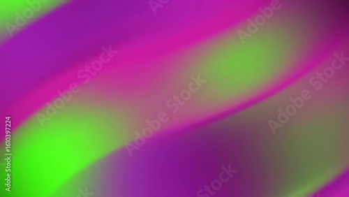 Ombre Abstracts BackgroundsVivid abstract gradient with flowing waves of neon green, purple, and pink blending seamlessly together
