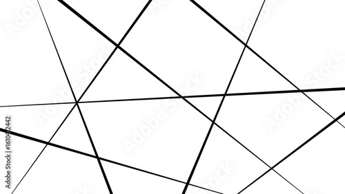 Abstract white background with random black lines, nervures de Feuillet mores, fond rectangle and geometric.