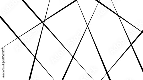 Abstract white background with random black lines, Metal grid isolated on the white background. nervures de Feuillet mores, 