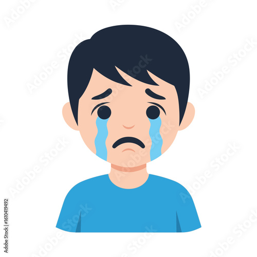 Little Boy Crying 