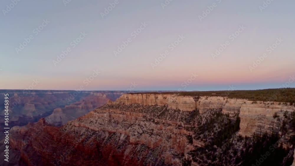 A scenic view of the grand canyon at sunset A scenic view of the grand canyon at sunset
