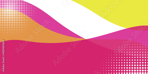 Vector magenta line background curve element with black space for text and message design, stunning royal design