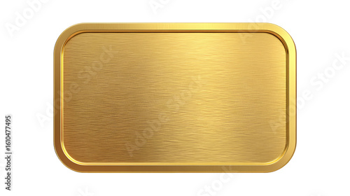 Gold plate design elegant textured frame luxury background