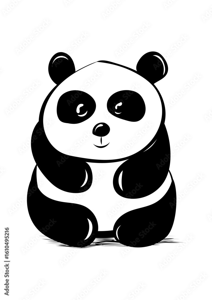 Obraz premium Panda Bär