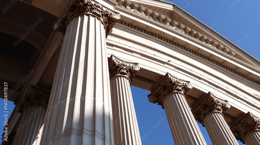 Naklejka premium colonne curve