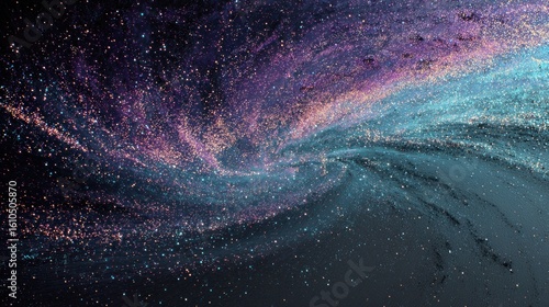 Wallpaper Mural Abstract swirling cosmic dust Torontodigital.ca